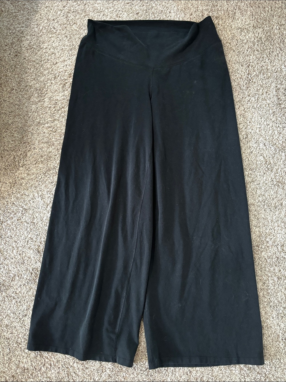 Old navy active extra high rise  Wide Leg Pull leggings